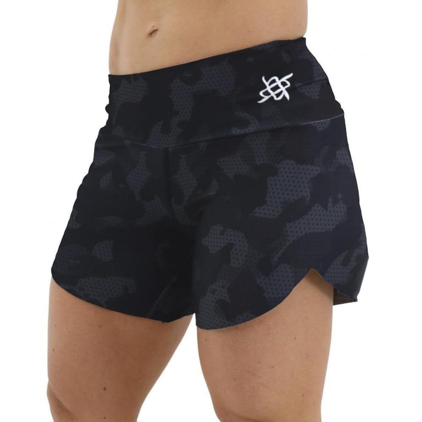 Shorts Hupi Ph Camo - Feminino - Foto 1