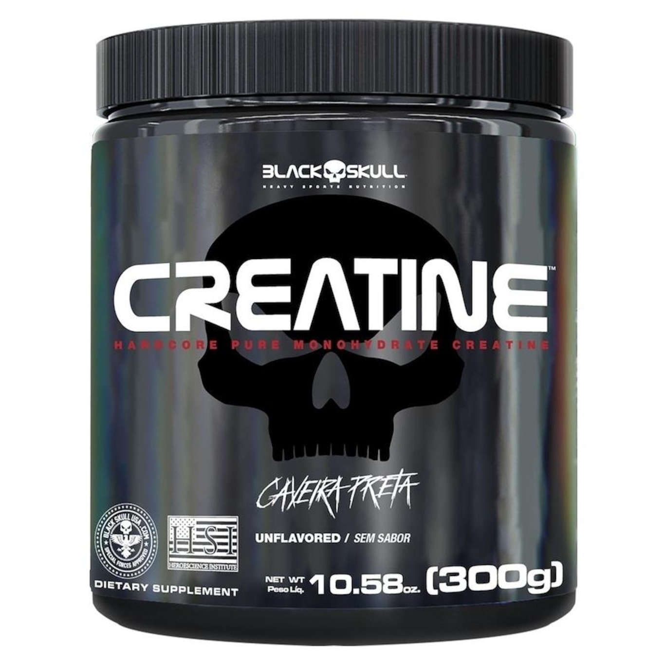 Creatina Black Skull - 300g - Foto 1