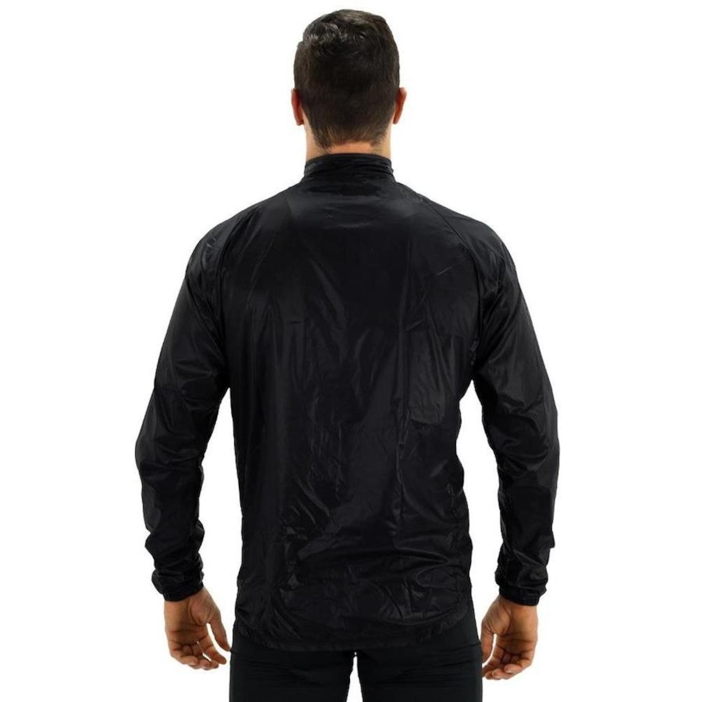 Jaqueta Corta Vento Hupi All Black - Masculina - Foto 3