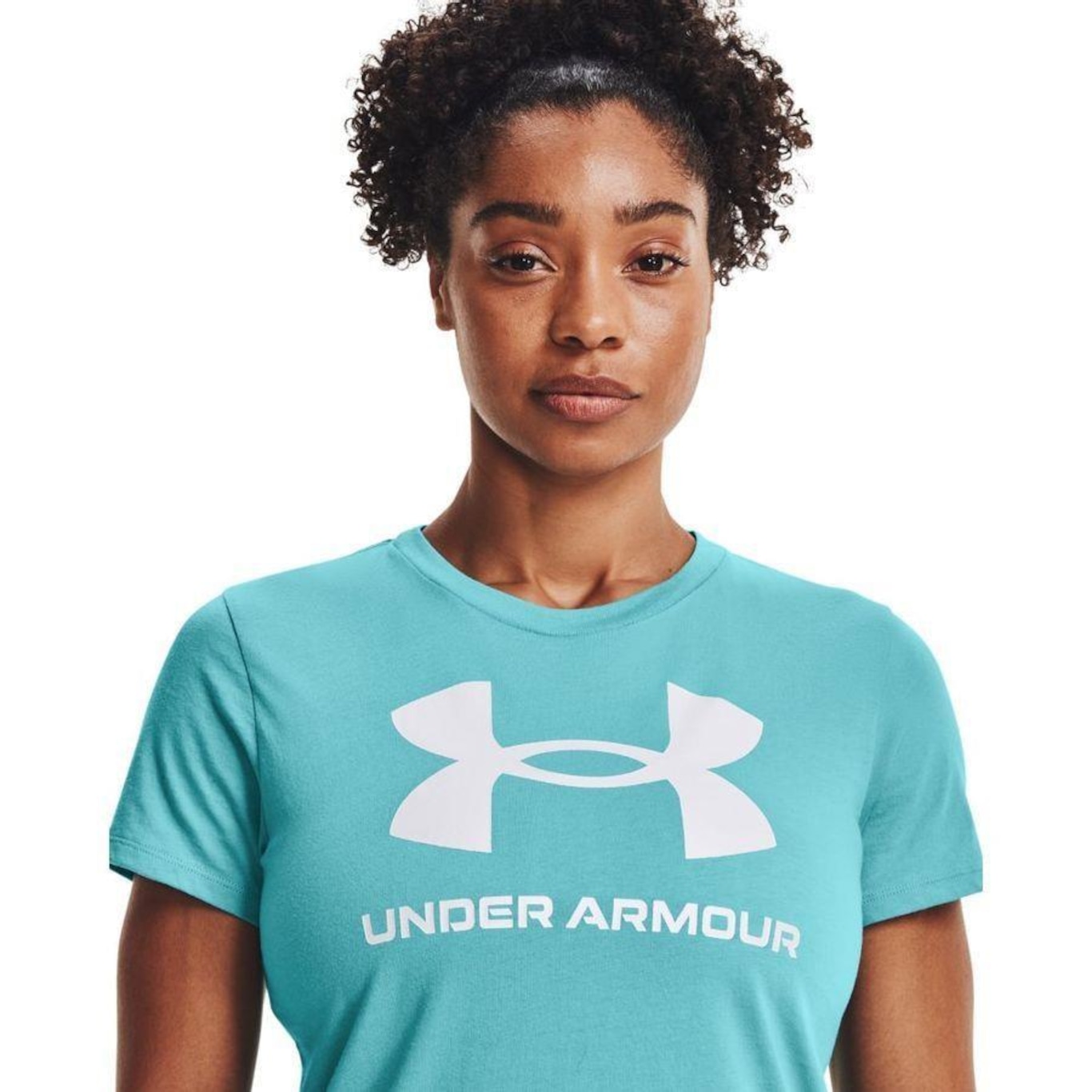 Camiseta Under Armour Sportstyl Live - Feminina - Foto 4