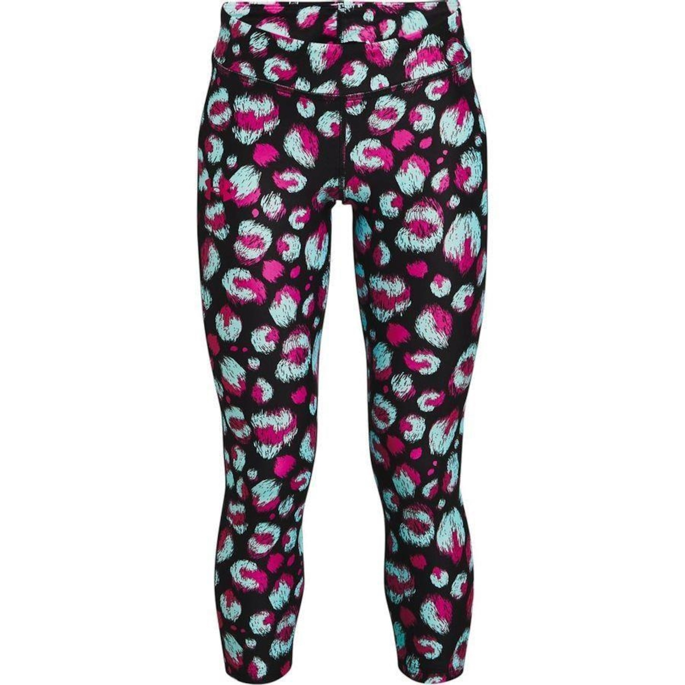 Calça Capri Under Armour HG Printed Ankle Crop - Infantil - Foto 1