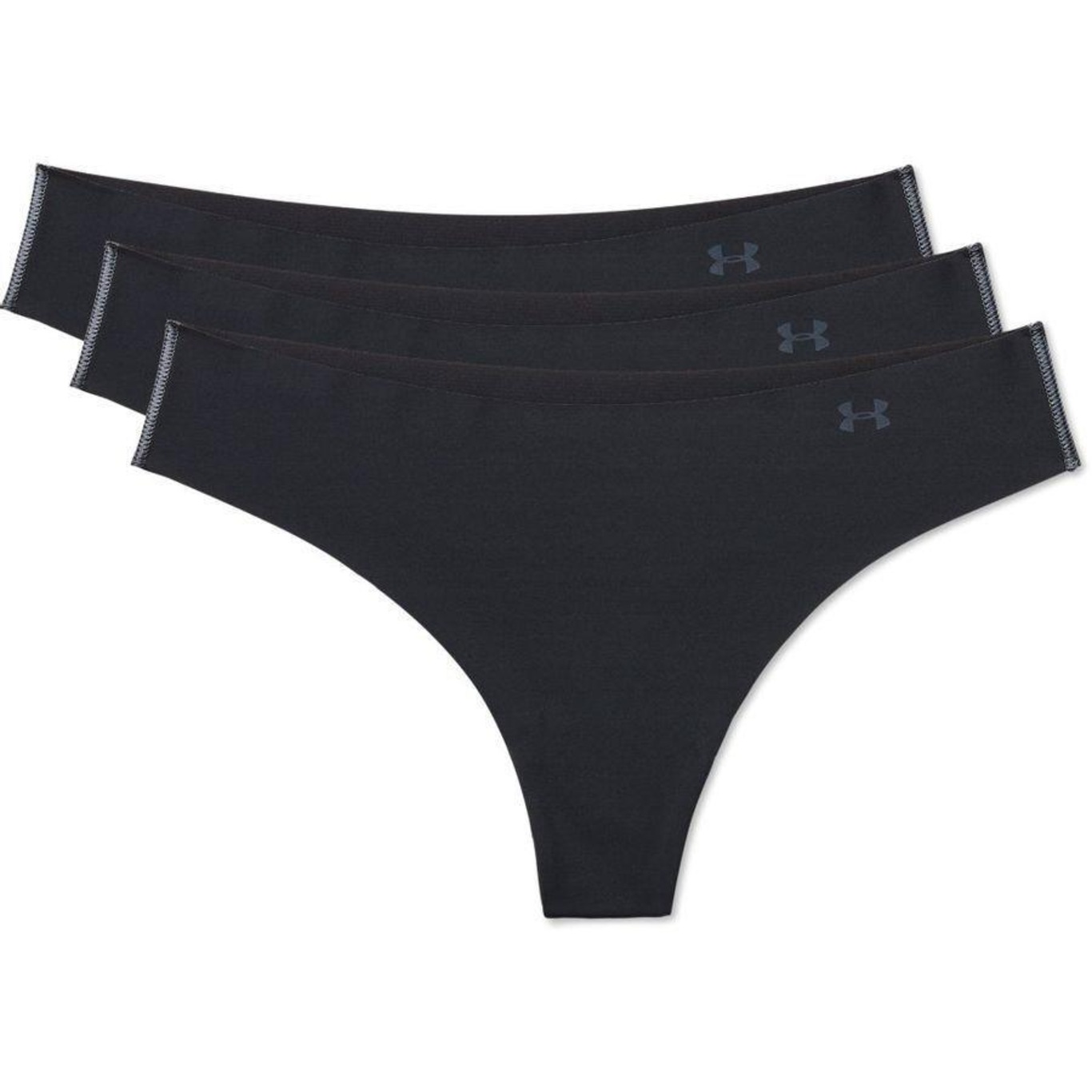 Calcinha Under Armour Pure Stretch Thong com 3 pares - Adulto