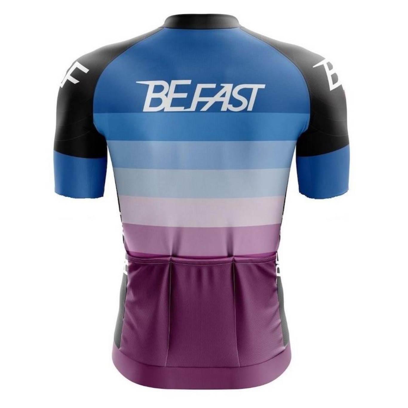 Camisa de Ciclismo Be Fast Degradê - Feminina - Foto 2