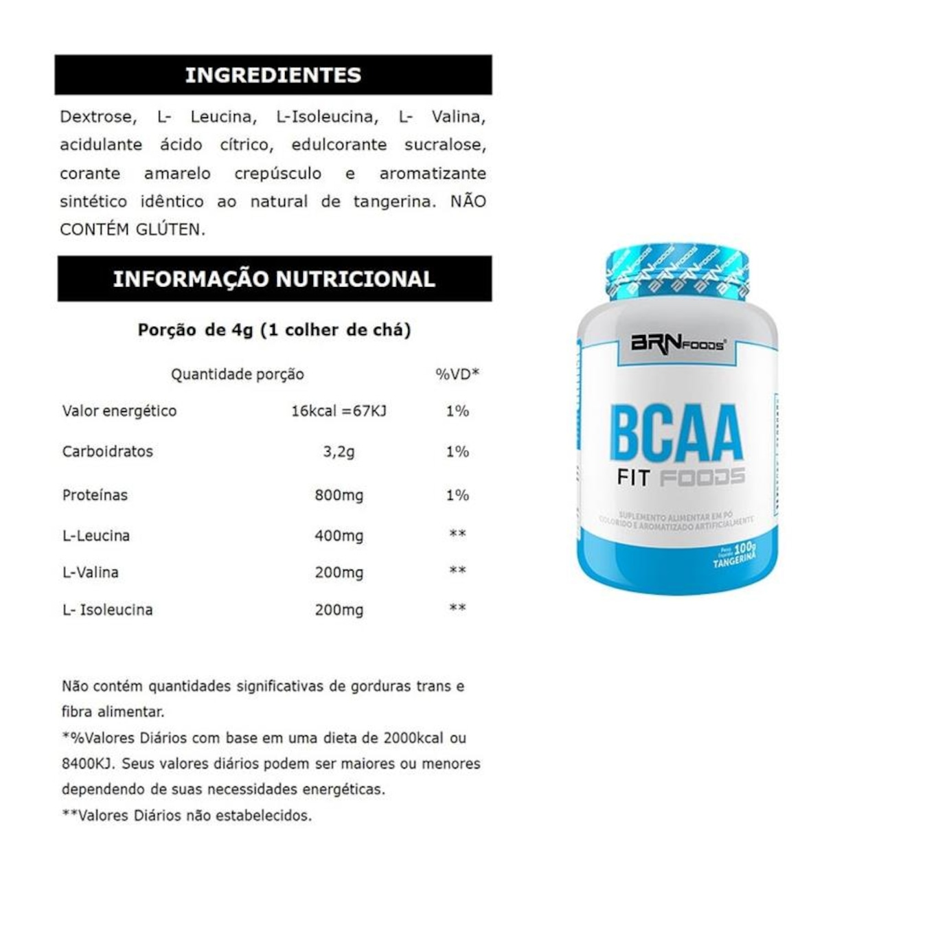 Kit 2x Whey Protein BRN Foods 900g Morango + Waxy Maize + BCAA + H Pump + Creatina - Foto 4