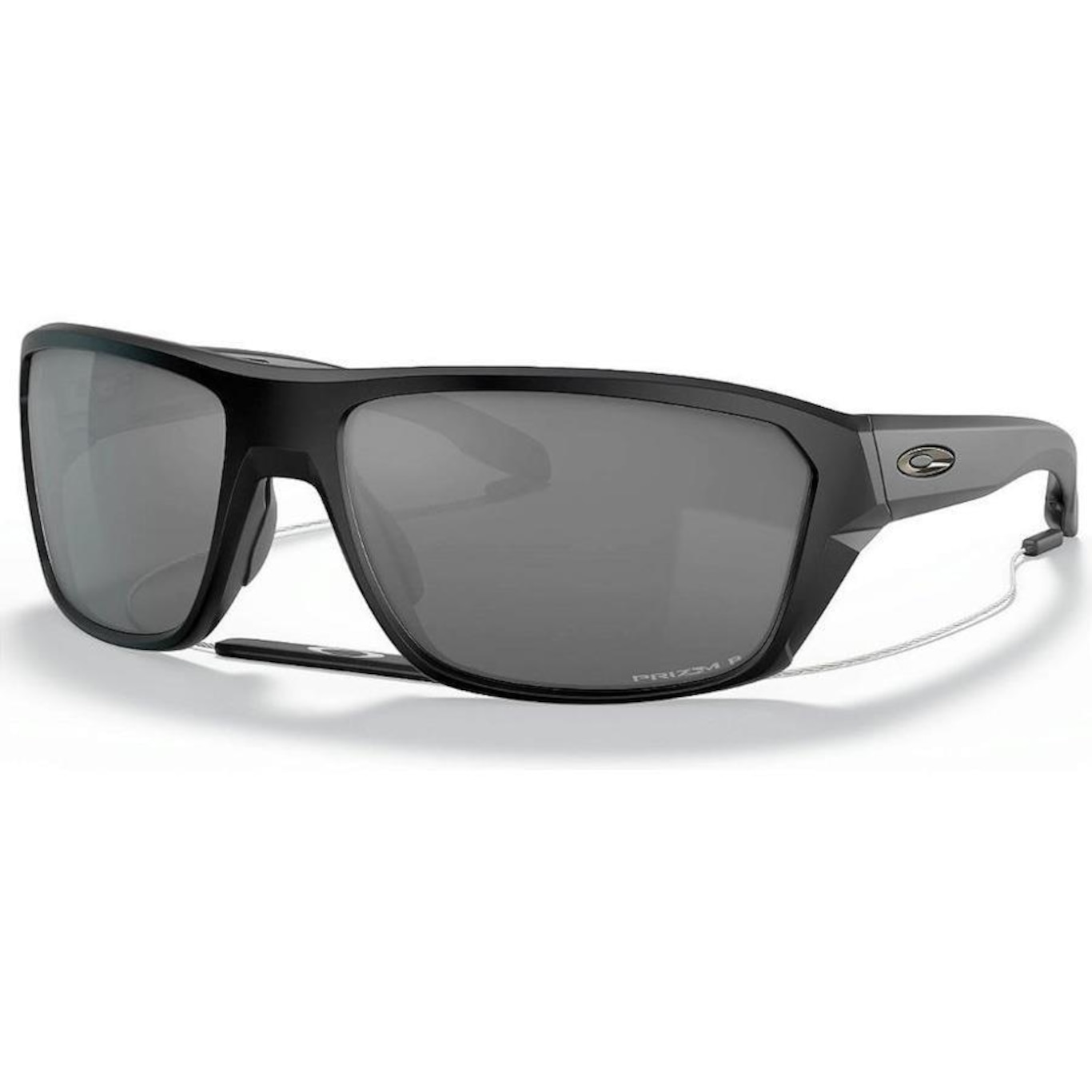 Óculos de Sol Oakley Split Shot Matte Black W/ Prizm Black Polarized - Adulto - Foto 2