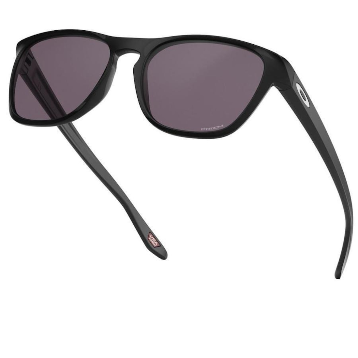 Óculos de Sol Oakley Manorburn Matte Black W/ Prizm Grey- Adulto - Foto 3