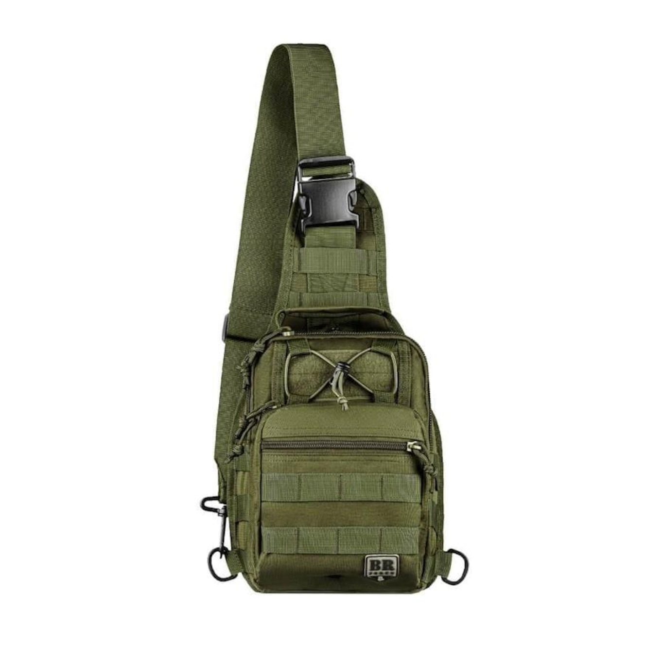 Bolsa de Ombro Br Force Patrulha Tática Militar - 7 Litros - Foto 2