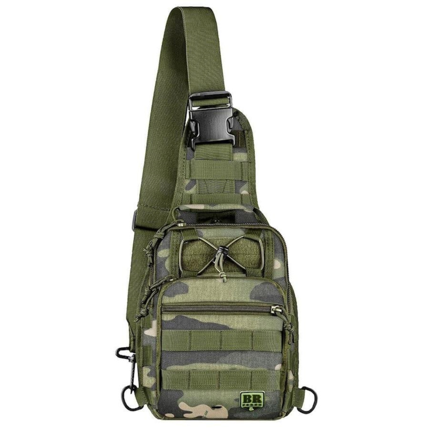 Bolsa de Ombro Br Force Patrulha Tática Militar - 7 Litros - Foto 2