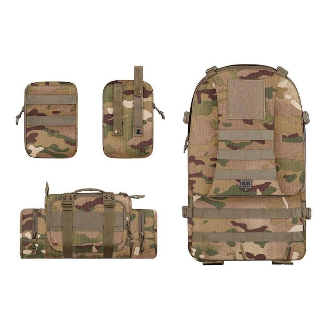 Mochila Br Force Campanha Tática Militar - 55 Litros - Foto 4