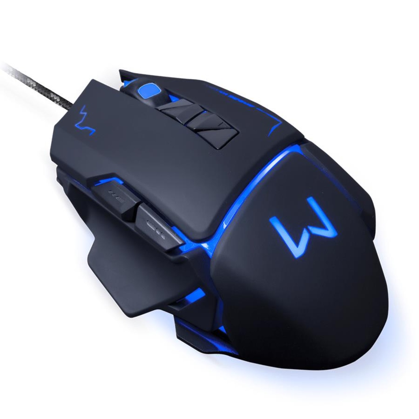 Mouse Gamer Warrior Ivor 3200DPI 7 Botões Controle DPI MO261 - Foto 5