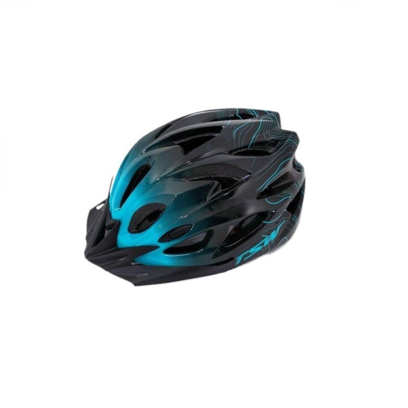 Capacete de Ciclismo TSW Raptor 3 MTB LED - Adulto - Foto 2