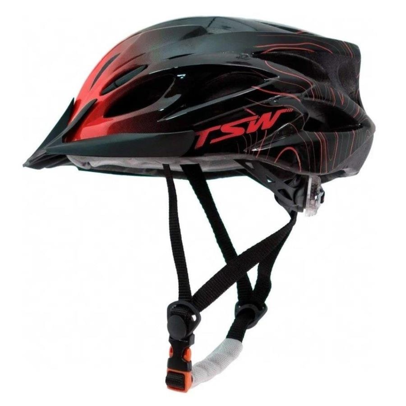 Capacete de Ciclismo TSW Raptor 3 MTB LED - Adulto - Foto 1