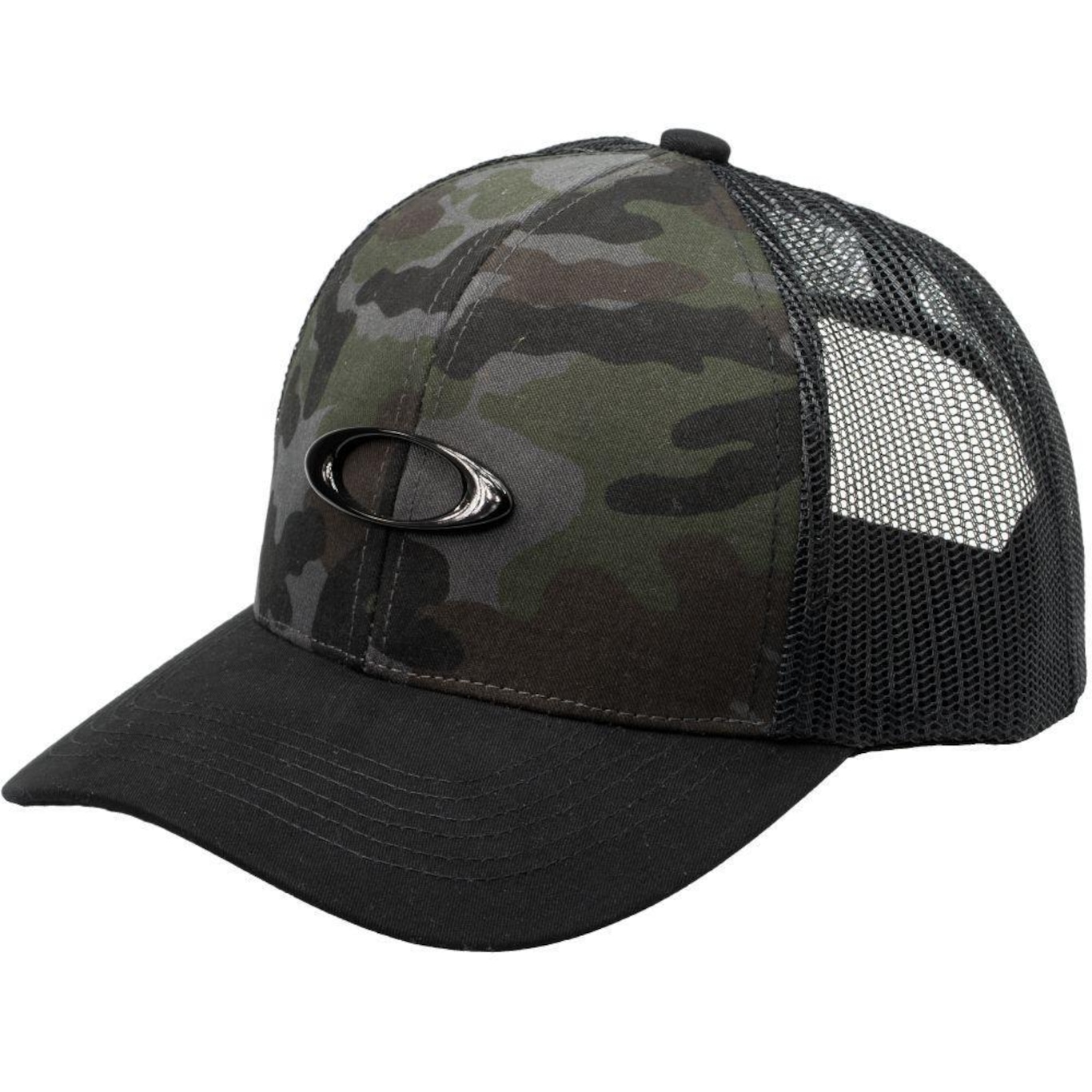 Boné Oakley Metal Ellipse Camo Hat - Trucker - Snapback - Adulto - Foto 1