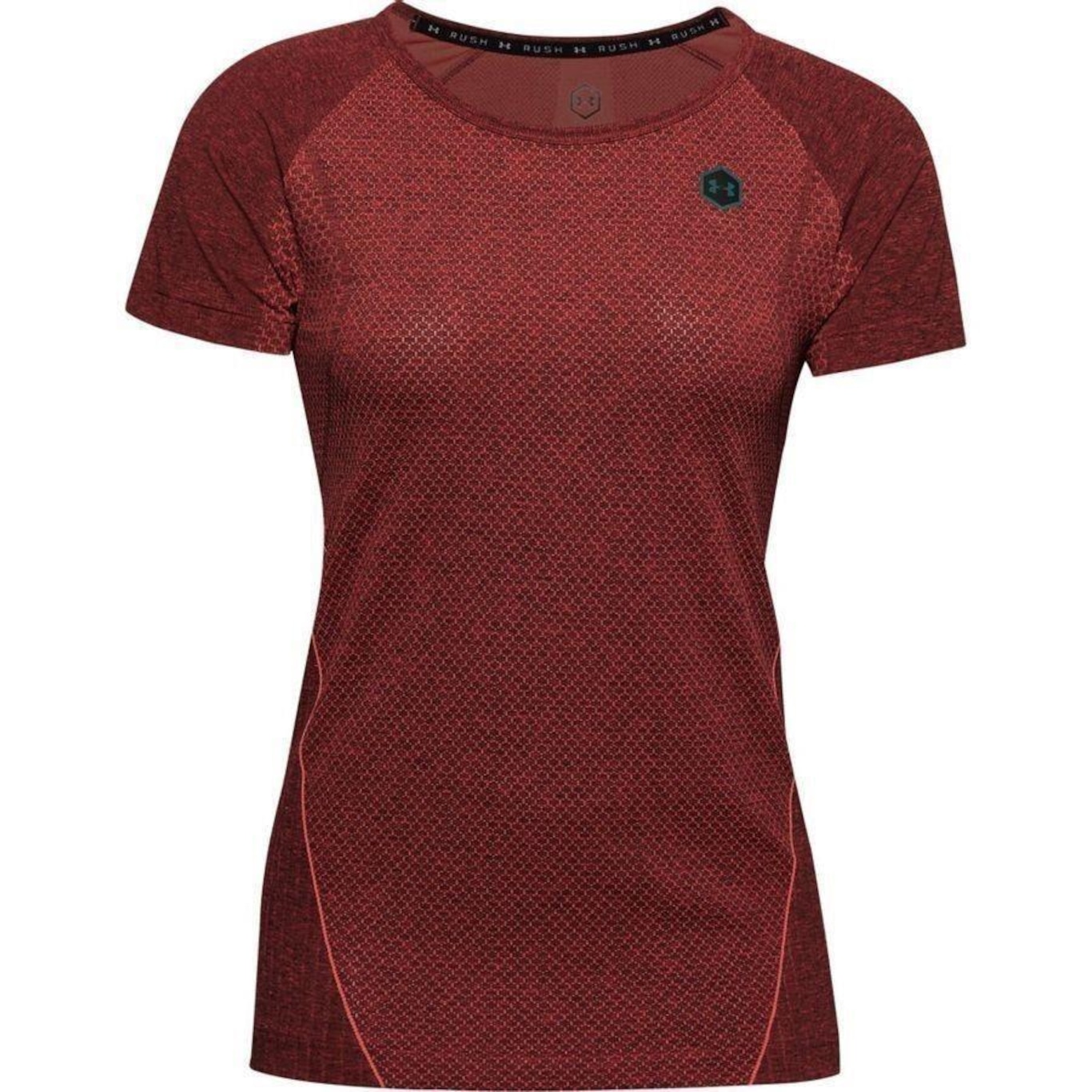 Camiseta Under Armour RUSH Seamless - Feminina - Foto 1