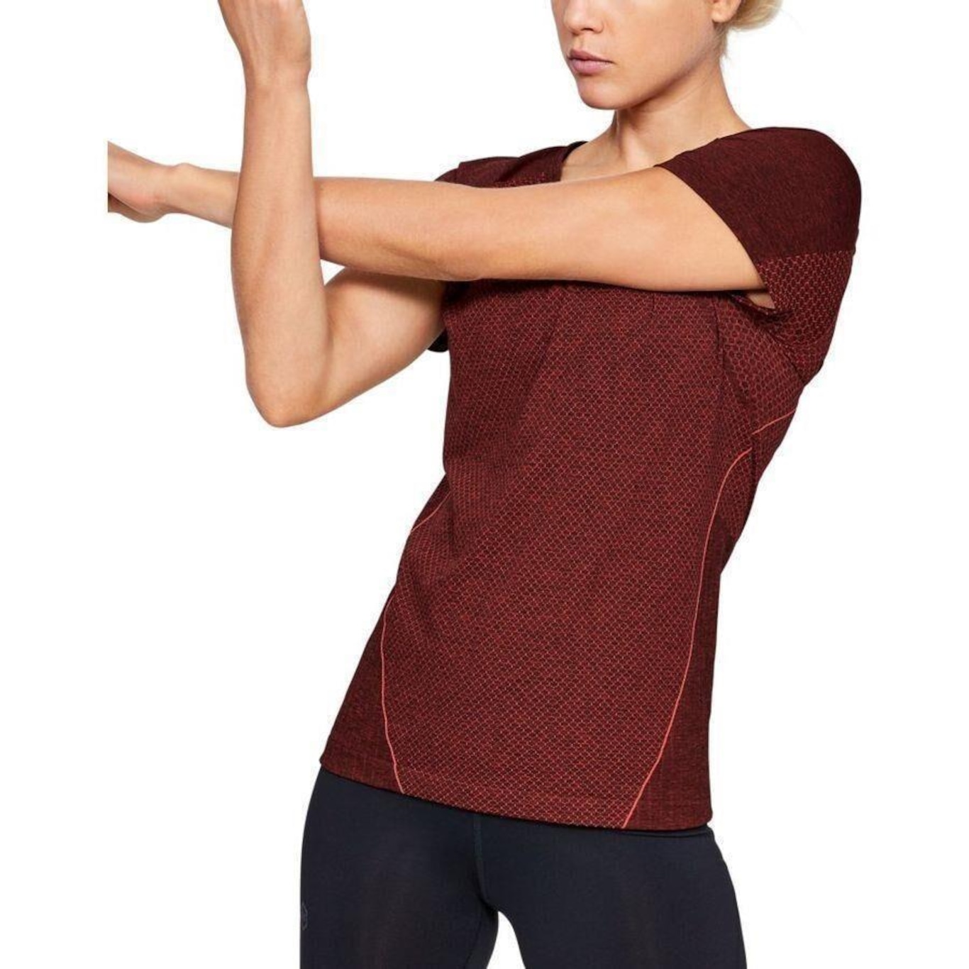 Camiseta Under Armour RUSH Seamless - Feminina - Foto 2