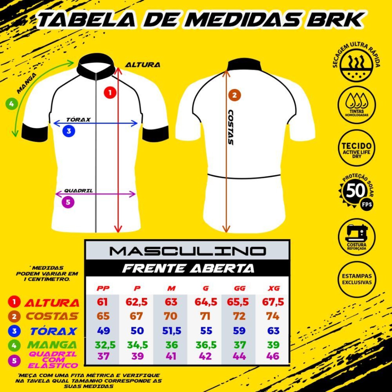 Camisa de Ciclismo Brk Inglaterra FPU 50+ - Masculina - Foto 2