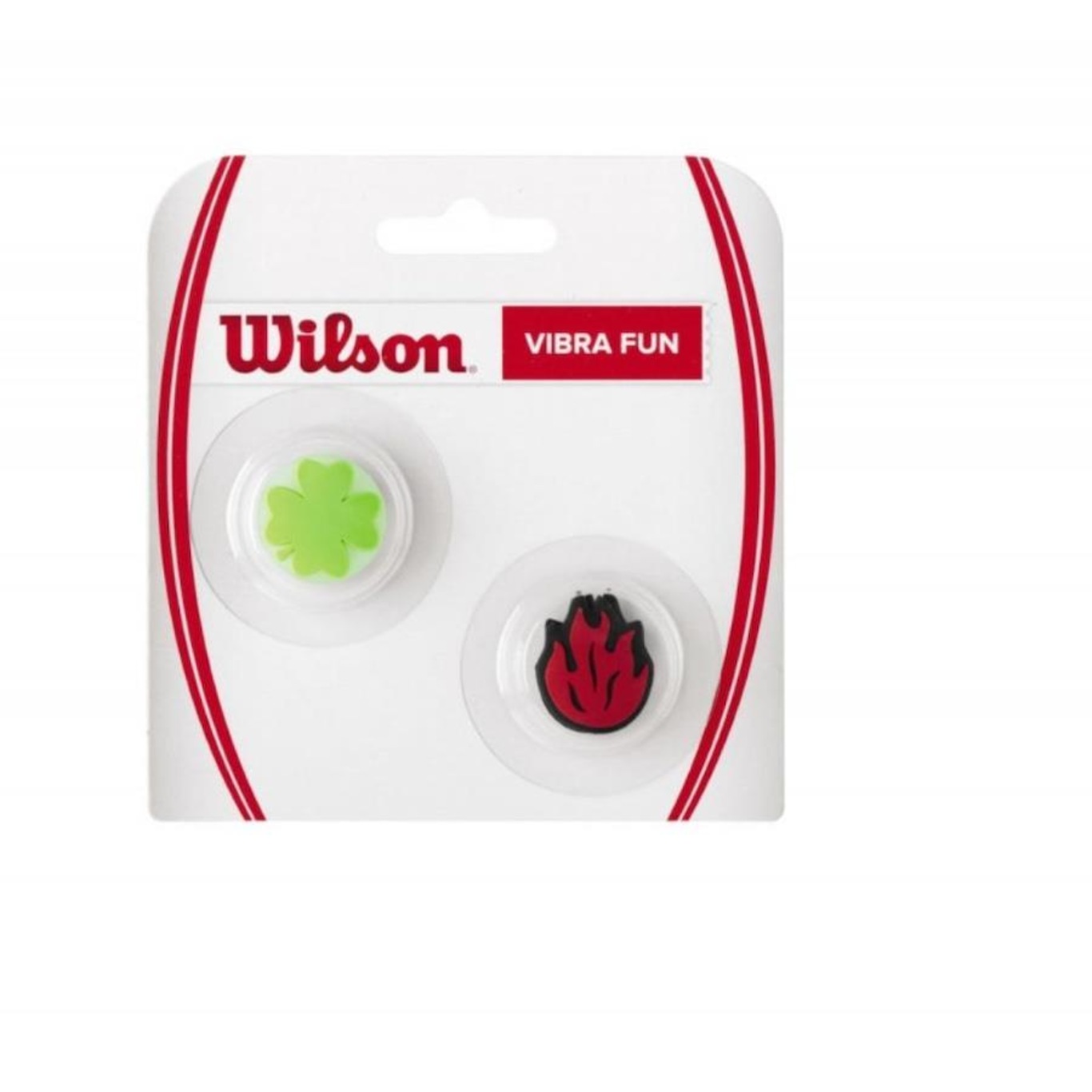 Antivibrador Wilson Fun Trevo e Chama | Centauro