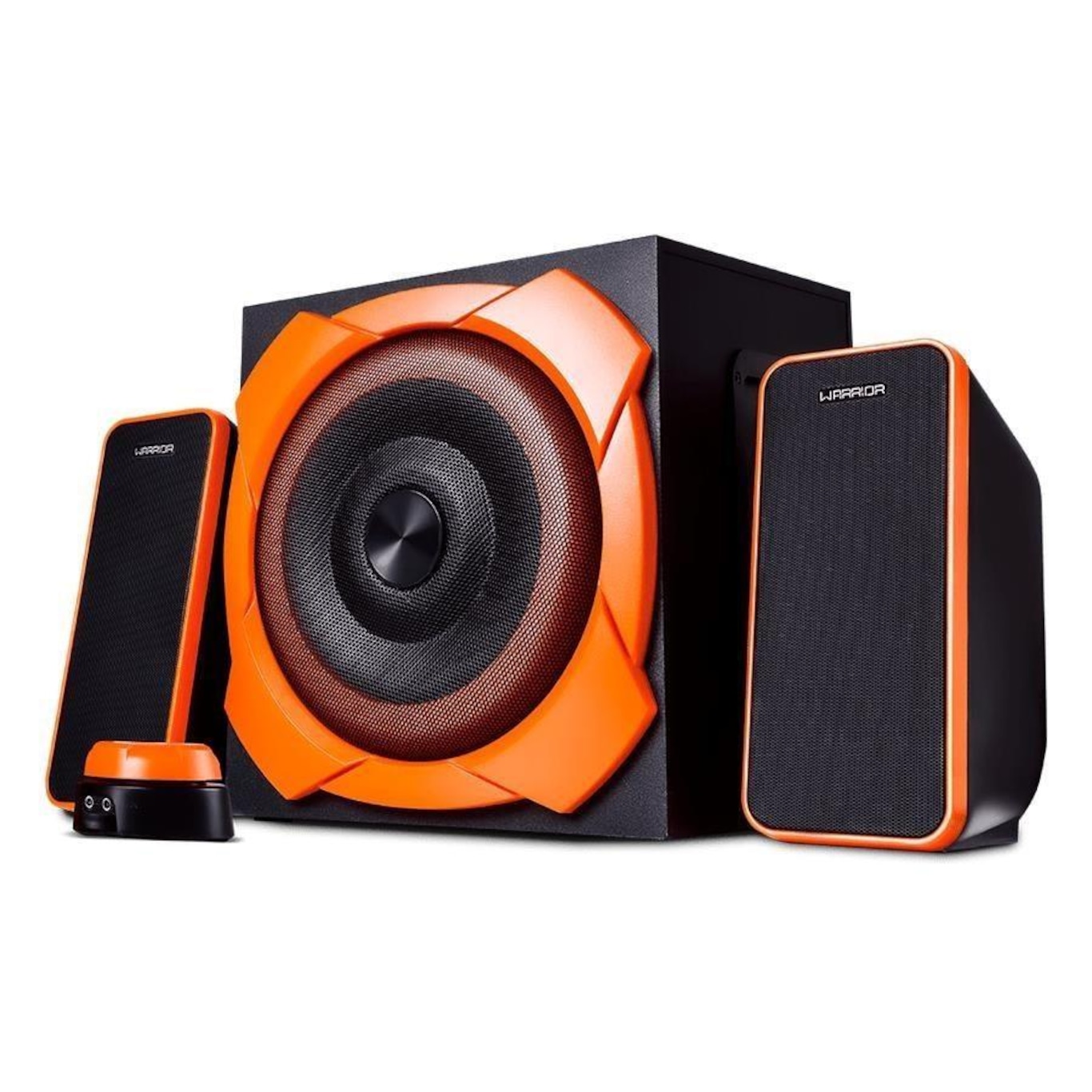 Caixa de Som Gamer Warrior SP266 Odysseus P2 2.1 50W RMS com Subwoofer - Foto 1