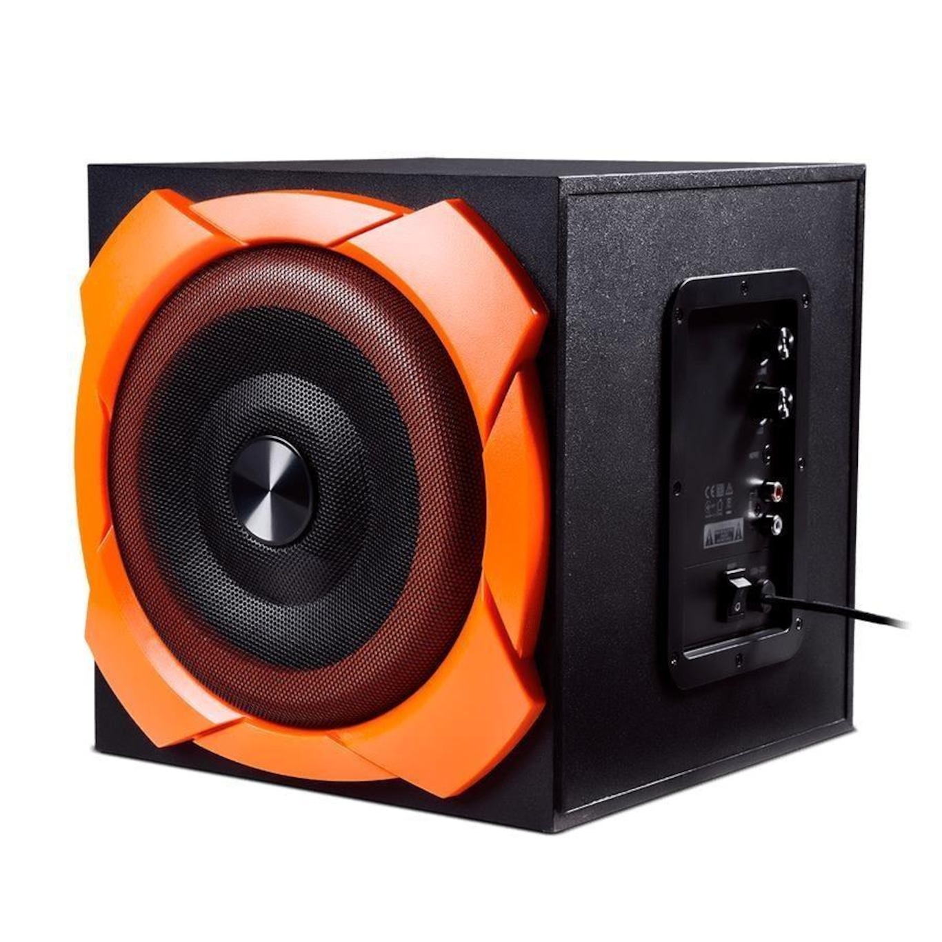 Caixa de Som Gamer Warrior SP266 Odysseus P2 2.1 50W RMS com Subwoofer - Foto 2