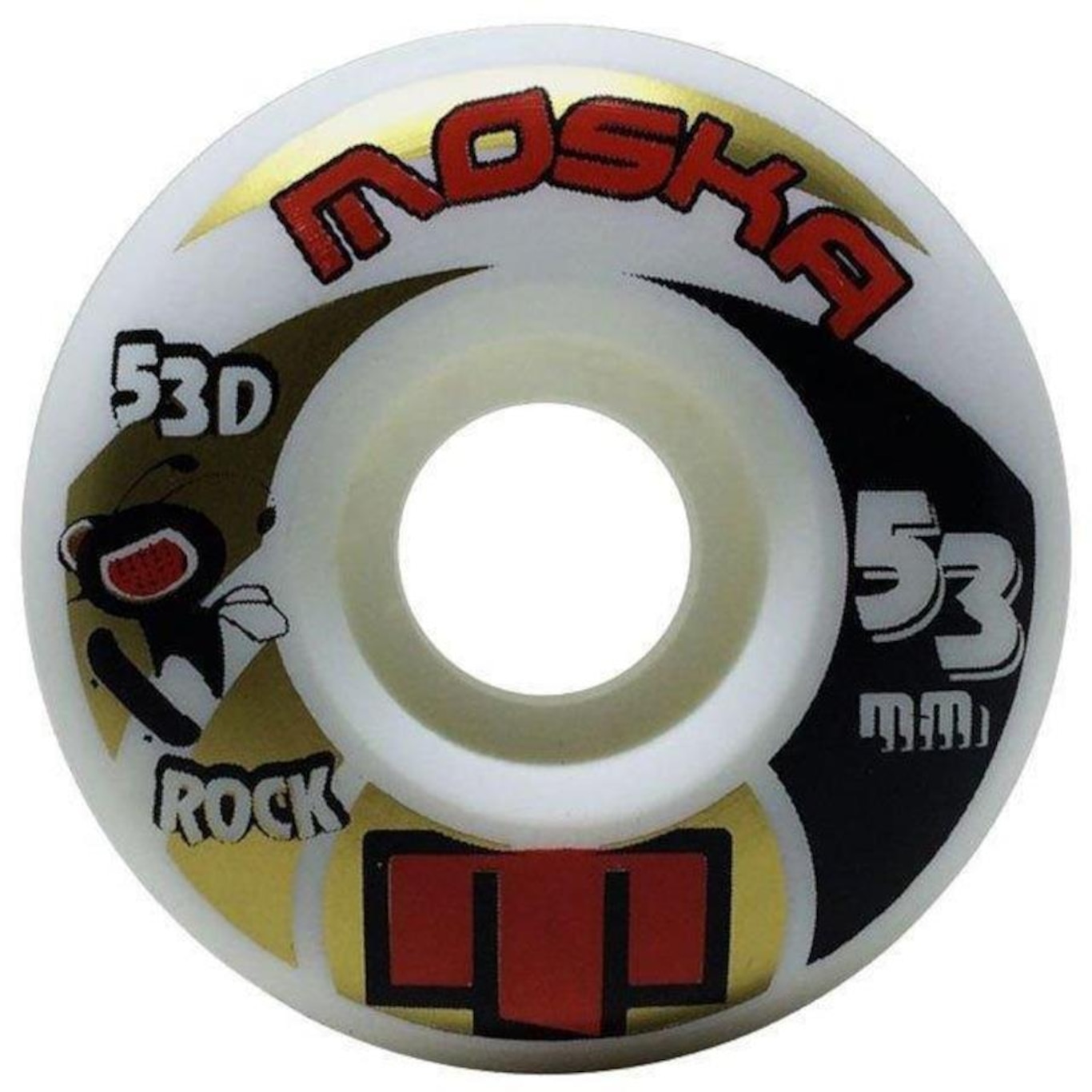 Kit de Rodas Moska 53mm Rock 53d - 4 unidades - Foto 1