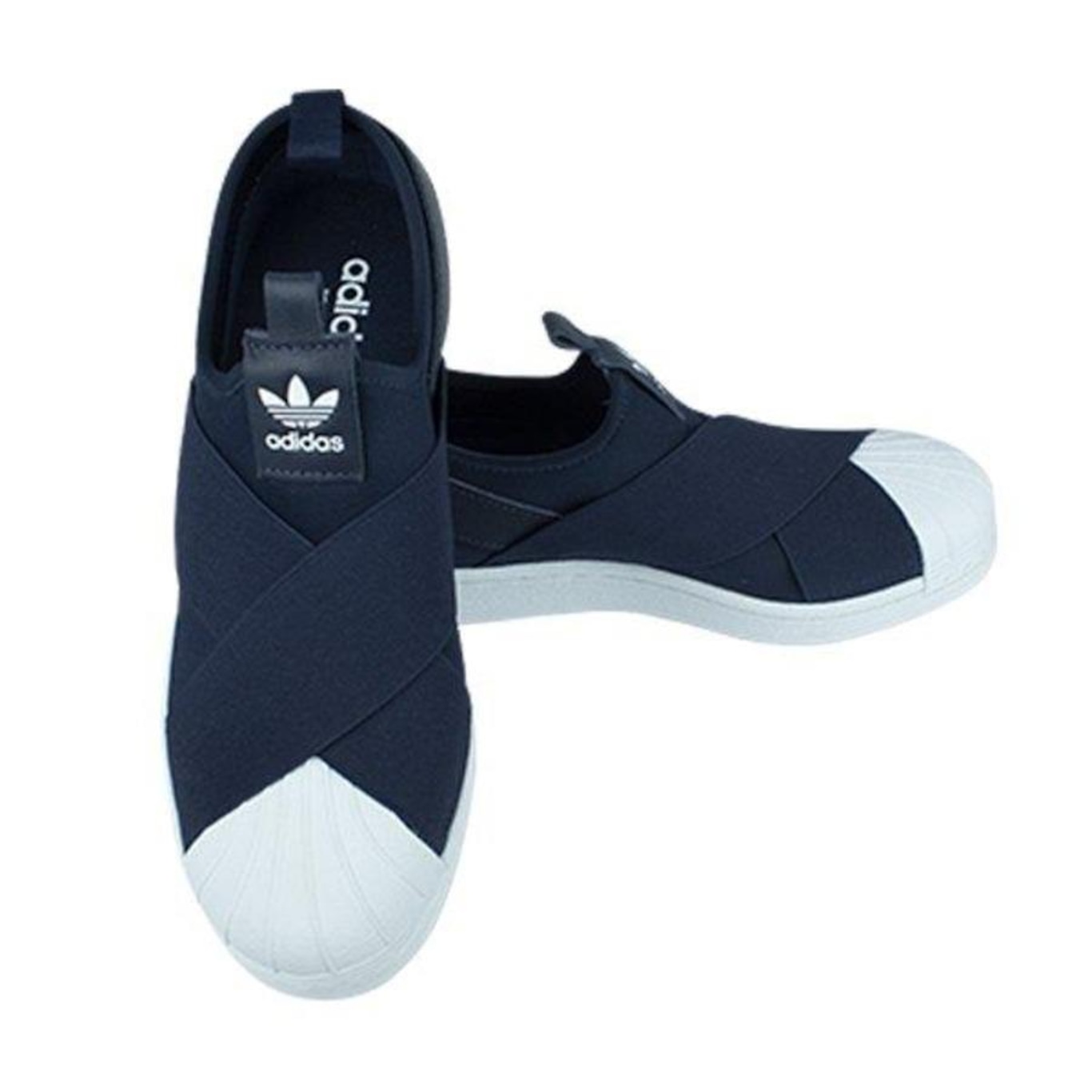 Tênis adidas superstar slip on best sale originals feminino