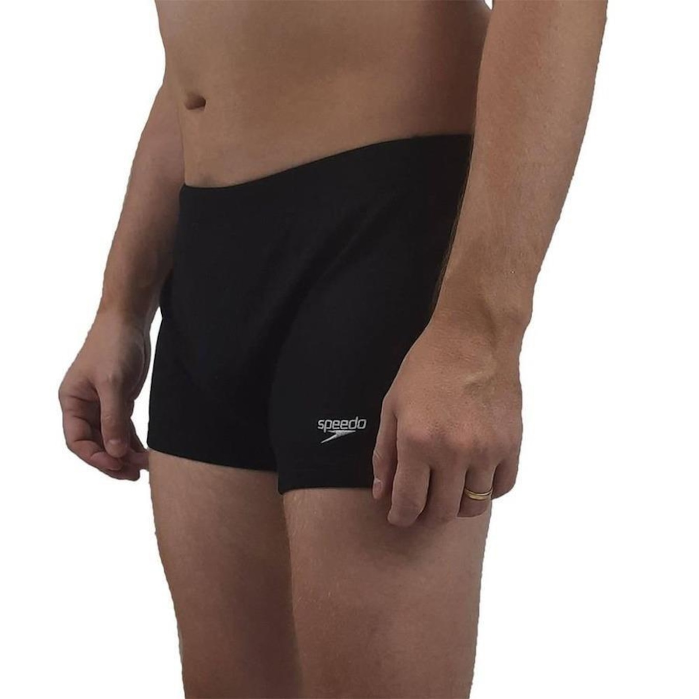 Sunga Speedo Boxer Hidroshort Acquaplus - Masculina - Foto 4