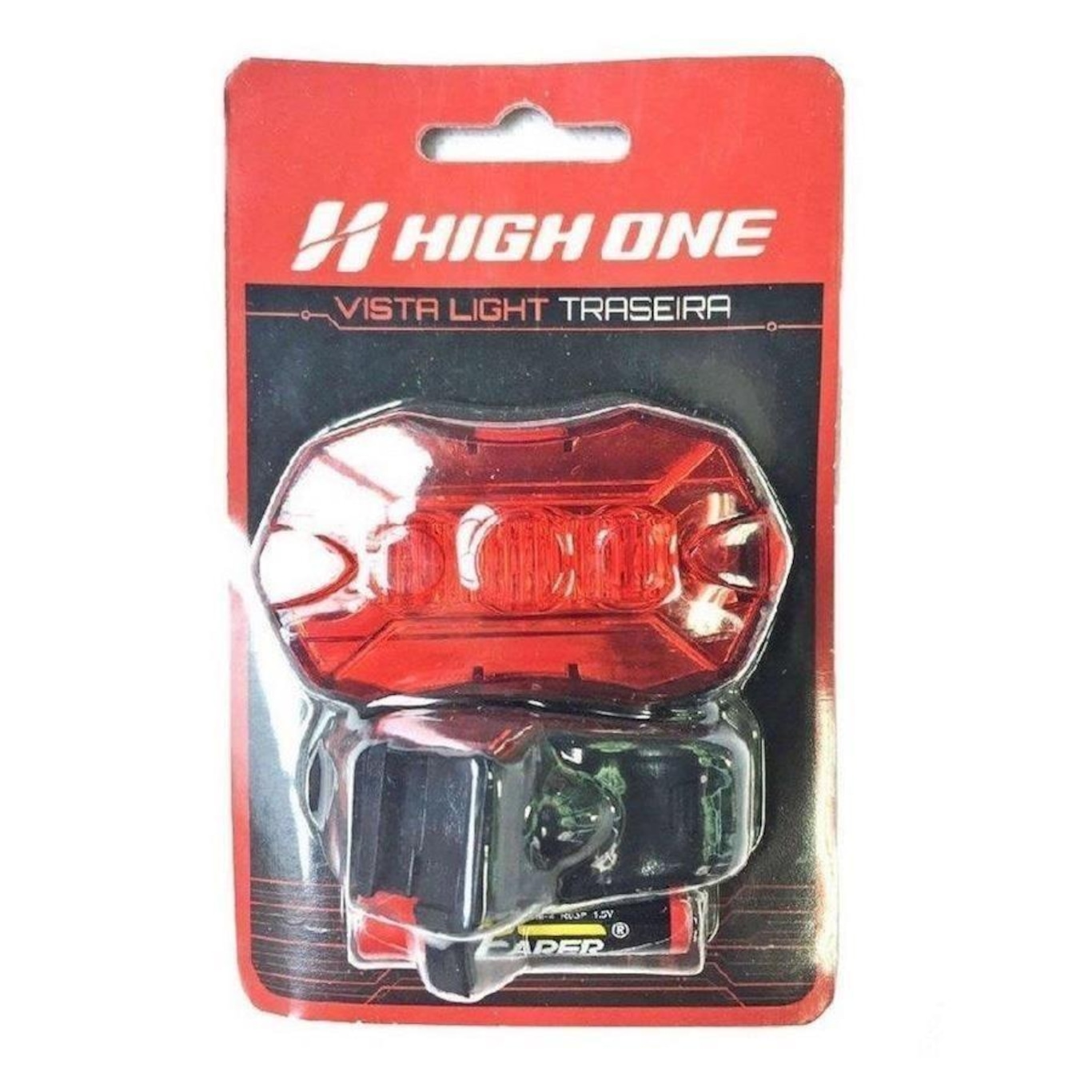 Farol High One traseiro 5 Leds 50 Lumens - Foto 4