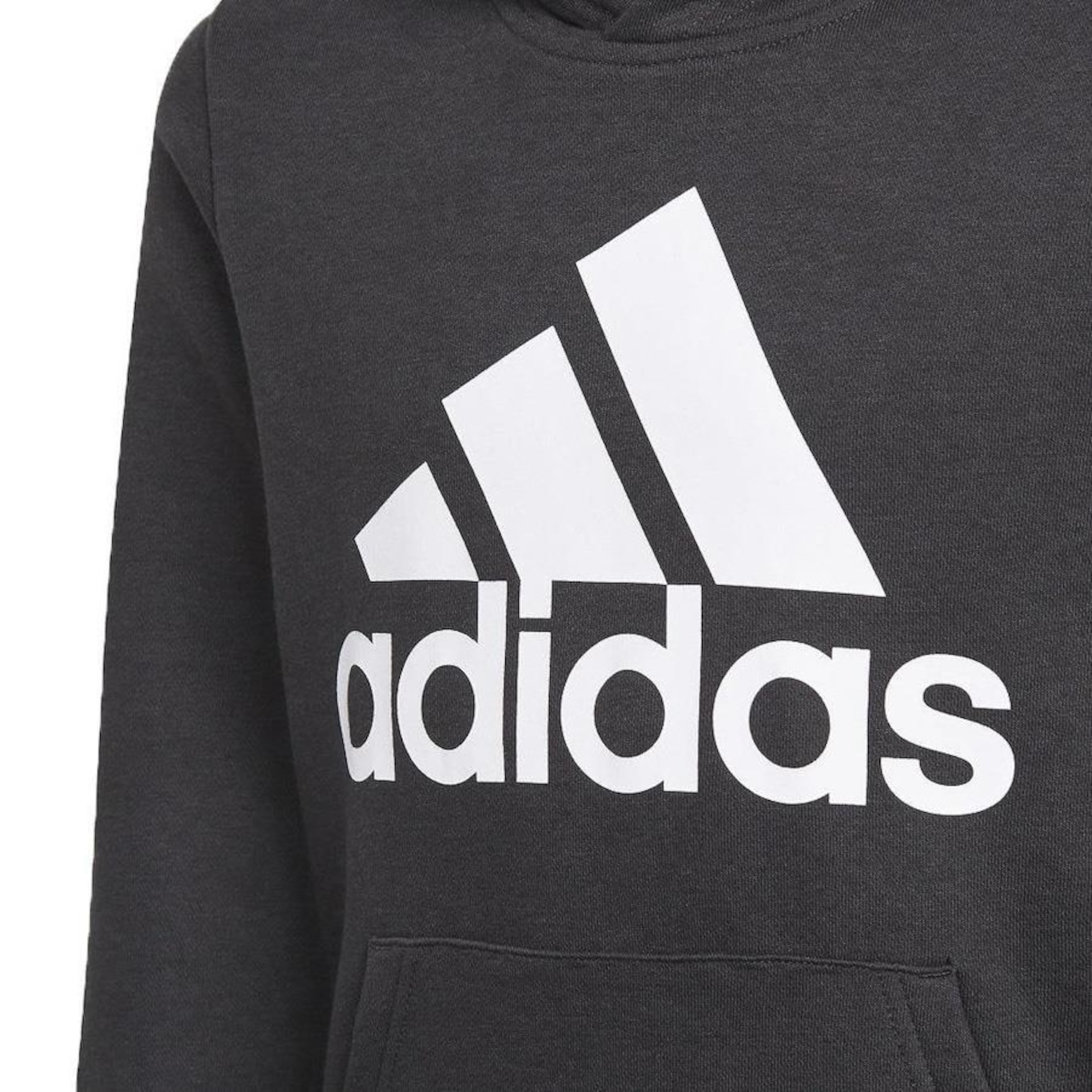 Blusão de Moletom com Capuz adidas Logo - Infantil - Foto 3