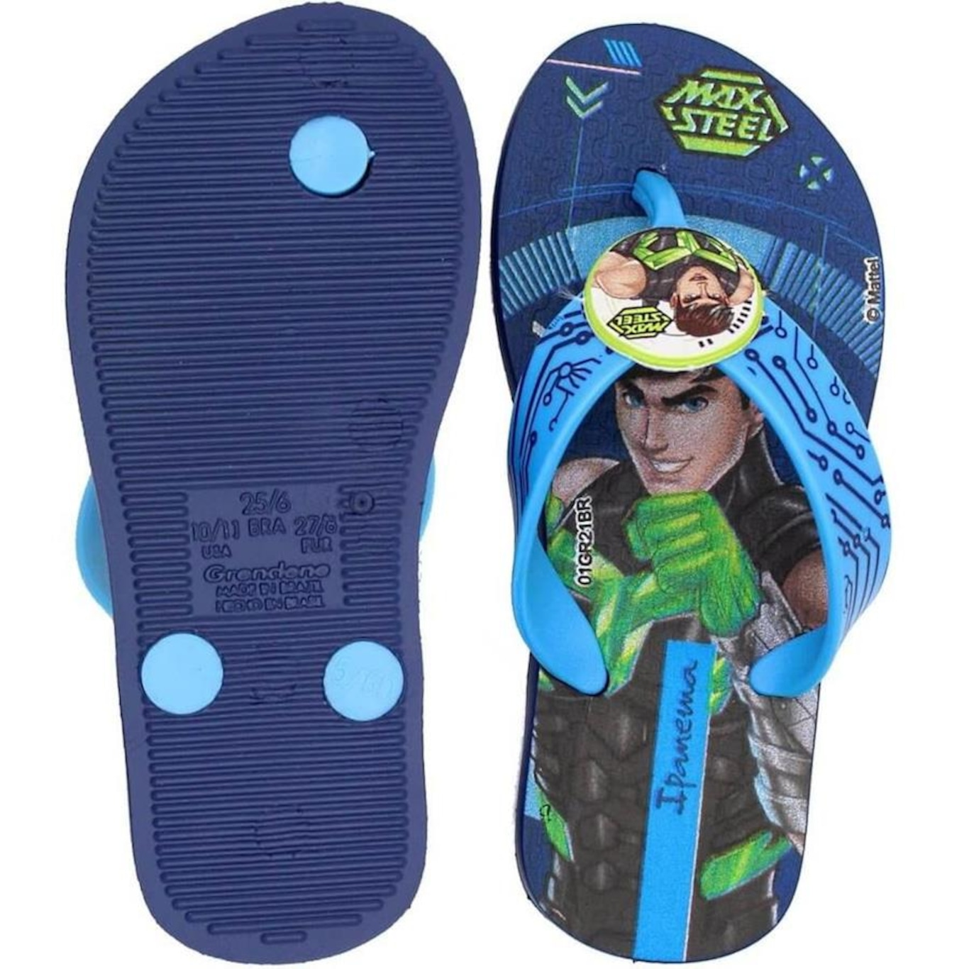 Chinelo Ipanema Max Steel - Infantil - Foto 3