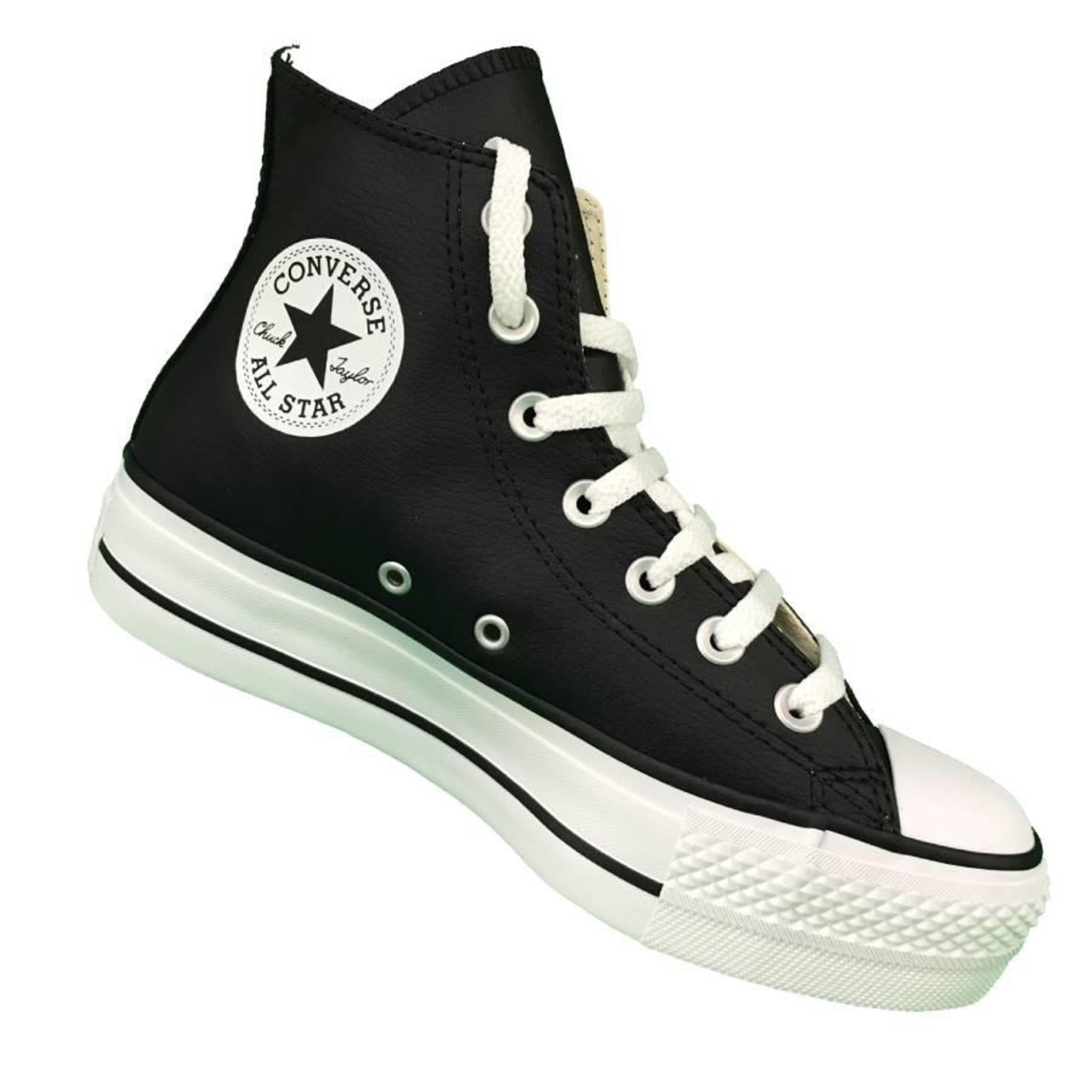 Tênis Converse Chuck Taylor All Star Platform Lift Hi Preto Sintético  Unissex - Original