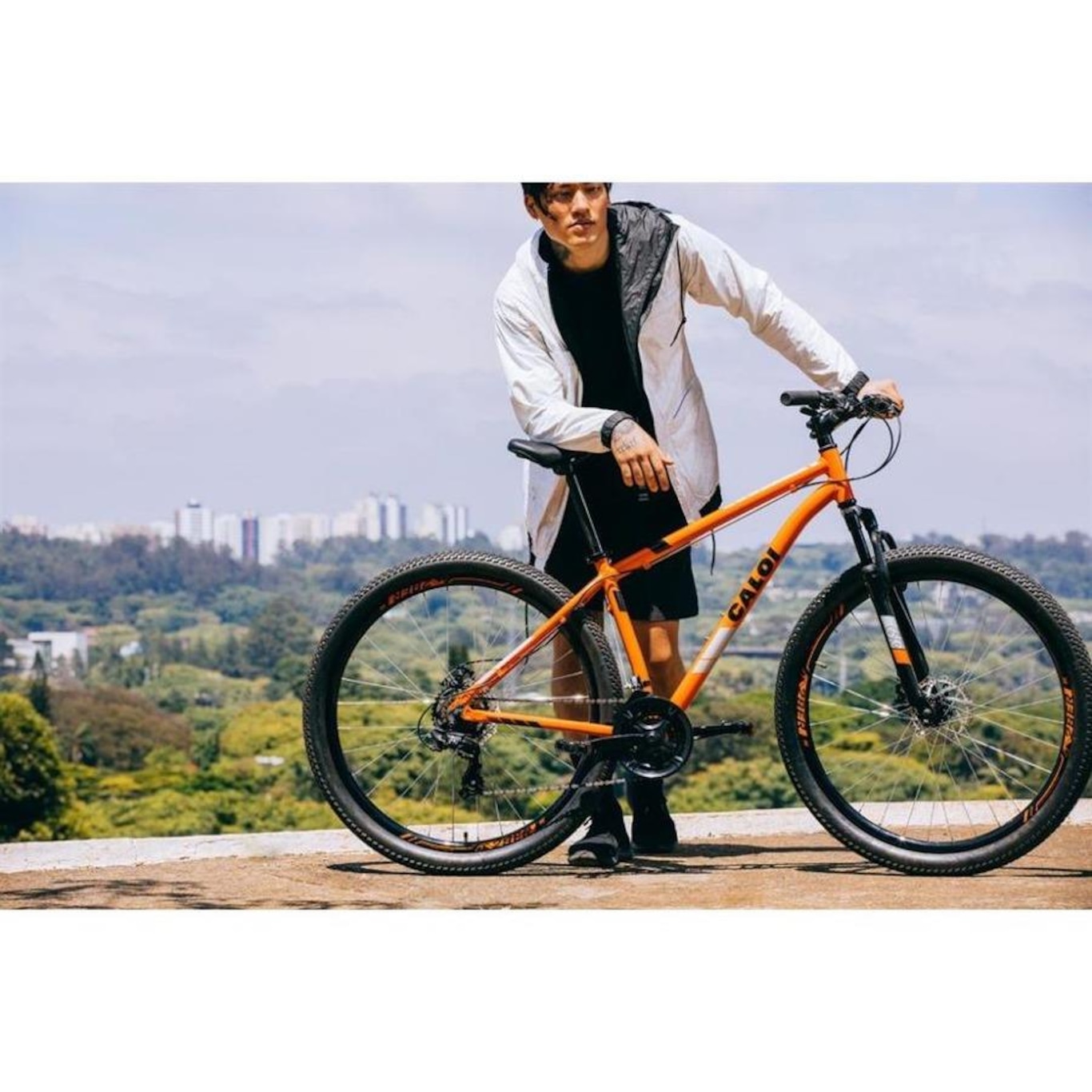 Mountain Bike Caloi Two Niner Alloy Aro 29 Freios a Disco