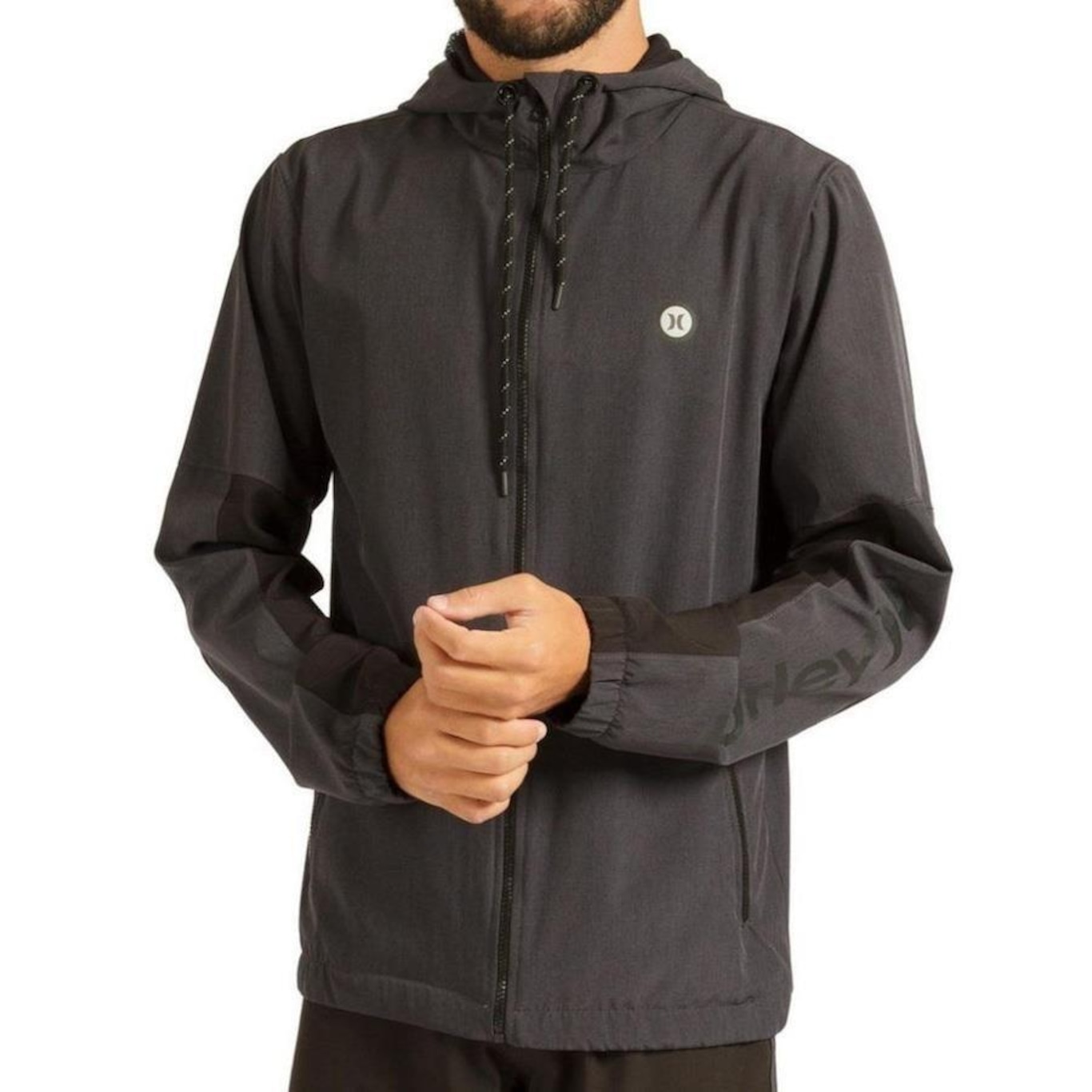 Jaqueta windbreaker hot sale hurley