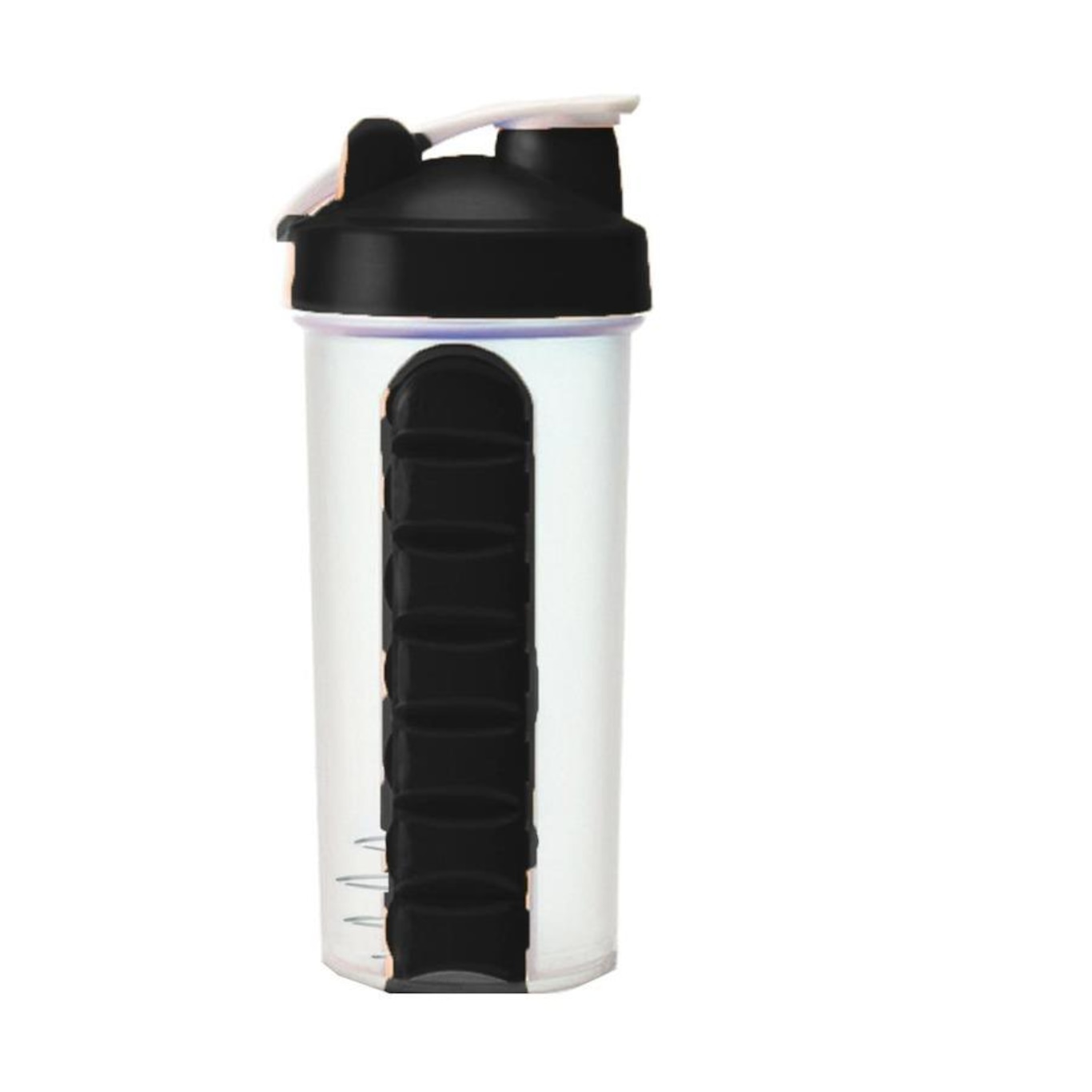 Garrafa Squeeze Gold Sports Mixer e Porta Comprimido - 750ml - Foto 1