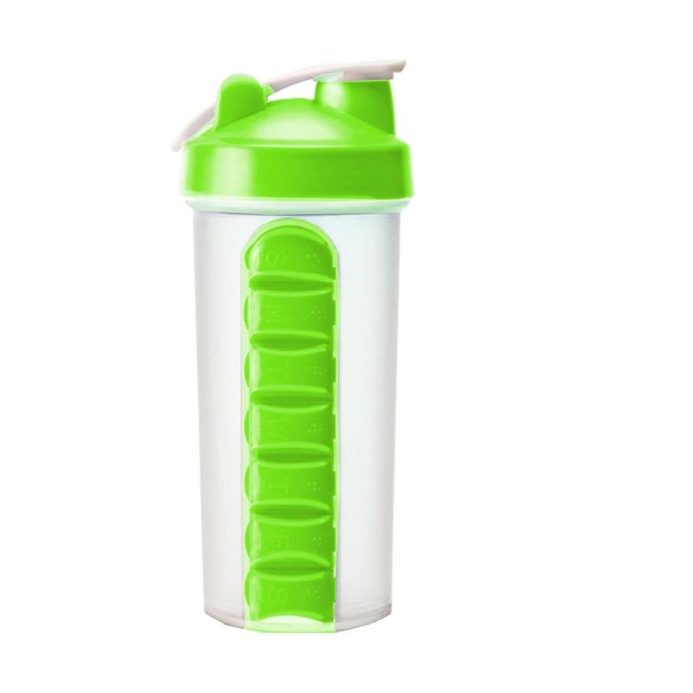 Garrafa Squeeze Gold Sports Mixer e Porta Comprimido - 750ml - Foto 1