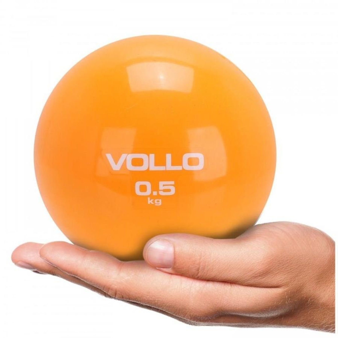 Bola de Tonificadora de Exercícios Vollo Turning Ball Vp-1060 - 0,5Kg - Foto 2