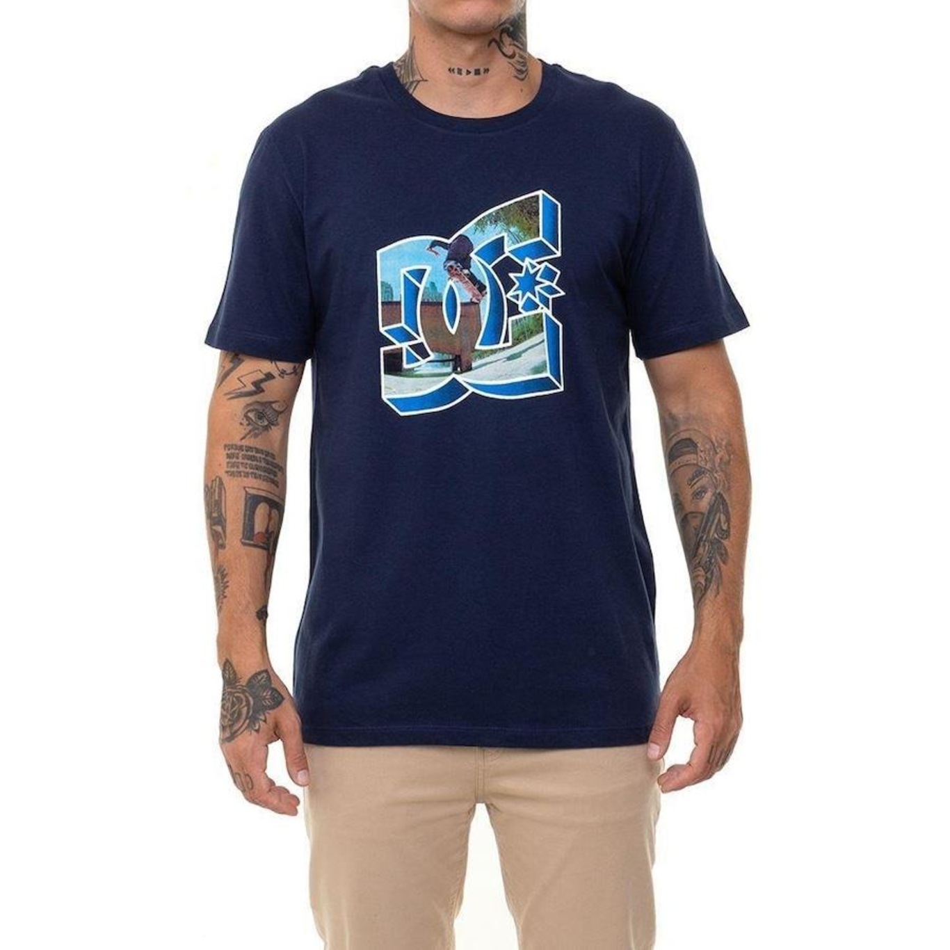 Camiseta Dc Shoes Blabac Kelis - Masculina - Foto 1