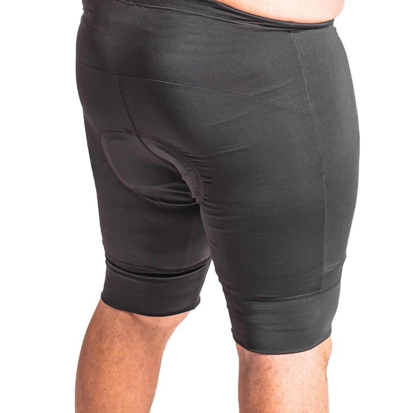 Bermuda de Ciclismo Poker Rush Plus Size - Masculina - Foto 3