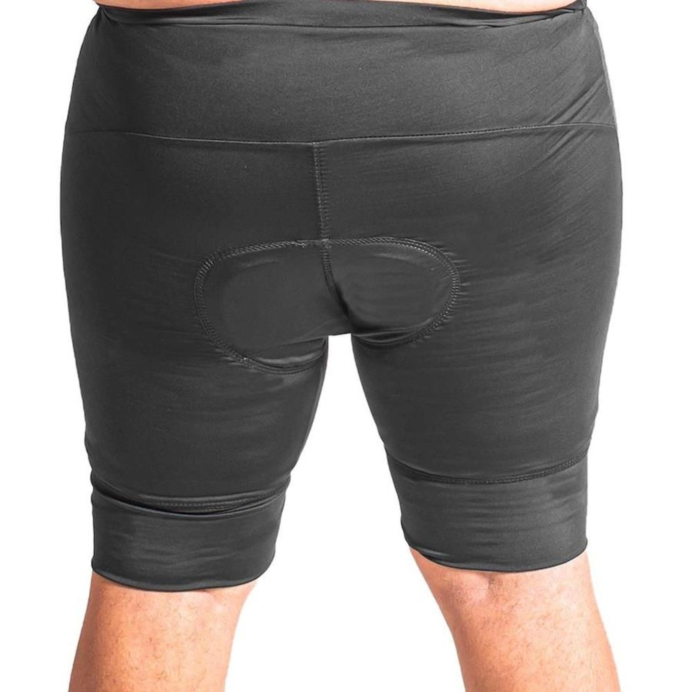 Bermuda de Ciclismo Poker Rush Plus Size - Masculina - Foto 4