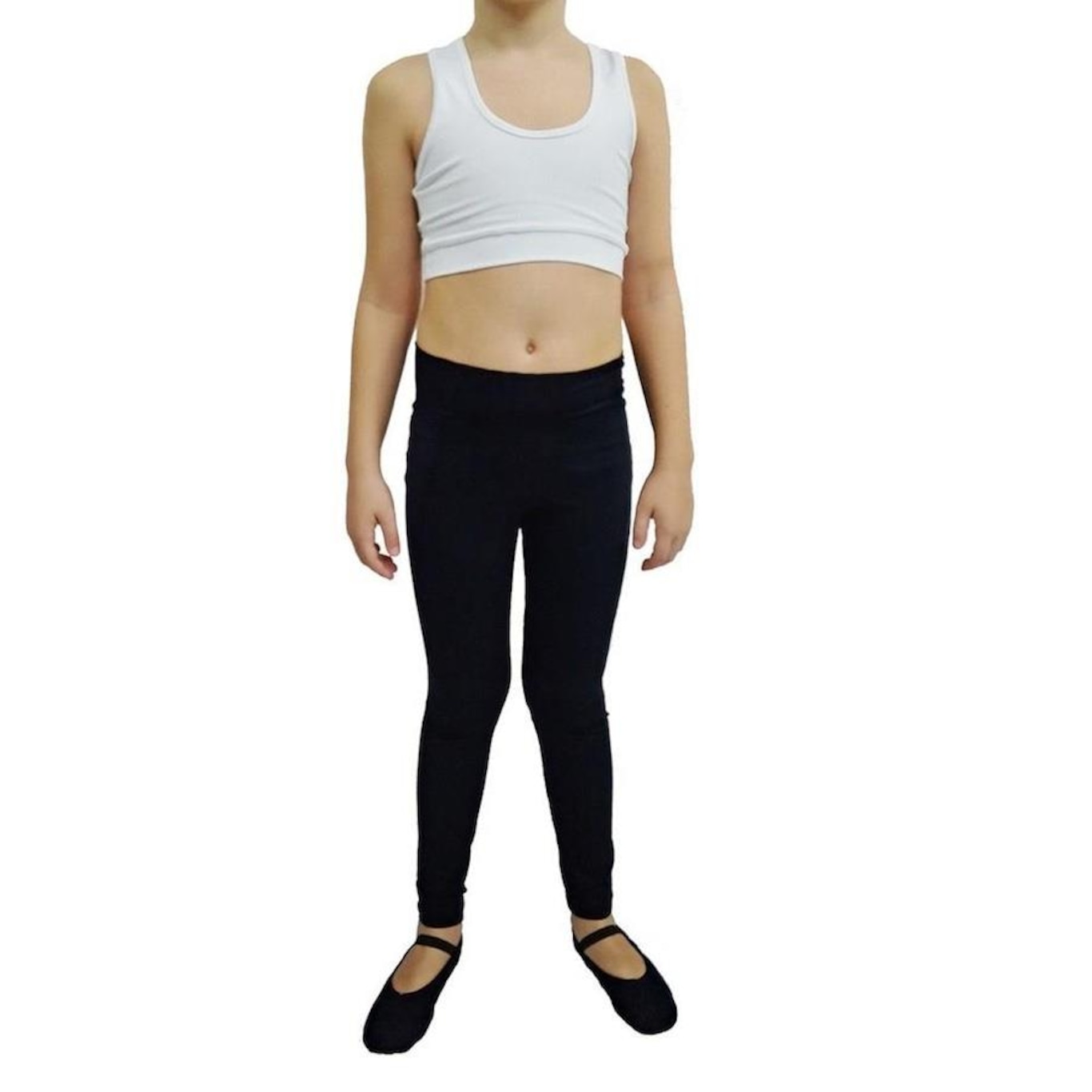 Calça Legging Ritmus Básica Suplex Light - Infantil - Foto 1