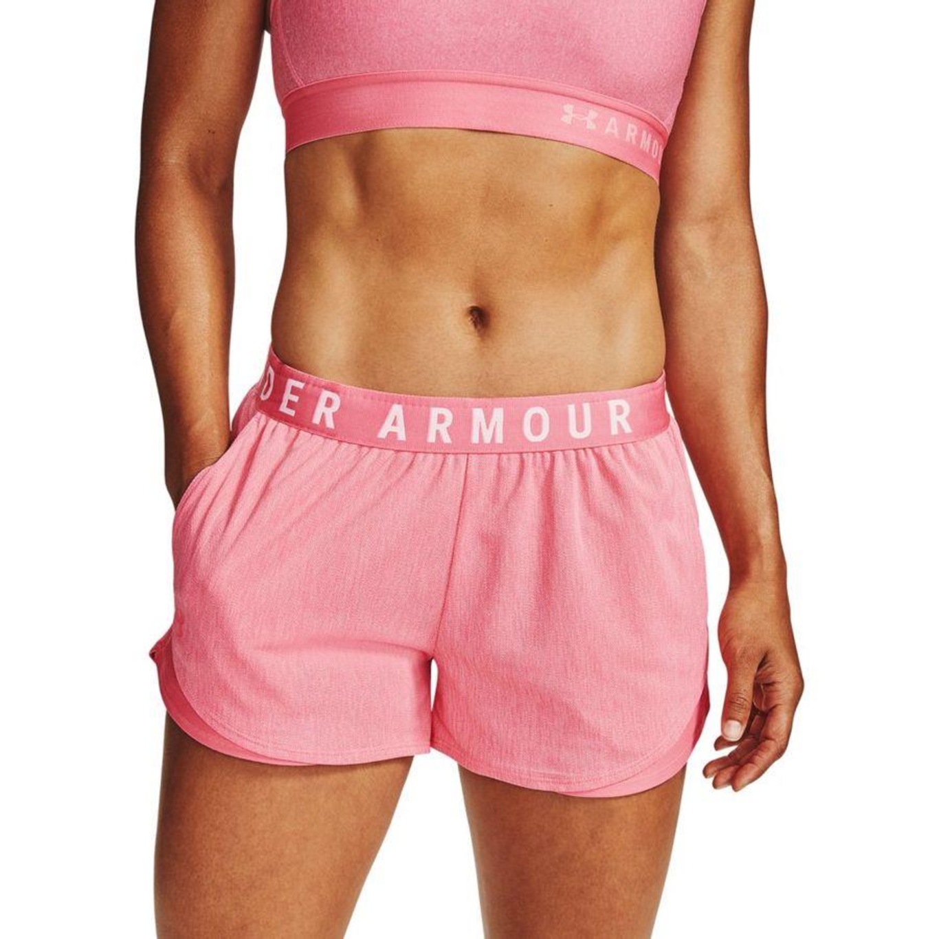 Calções Under Armour Play Up Twist 3.0 mulher