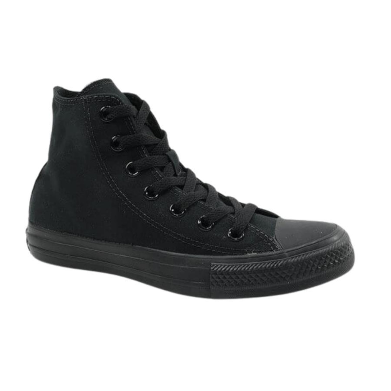 All star preto cano alto sale centauro