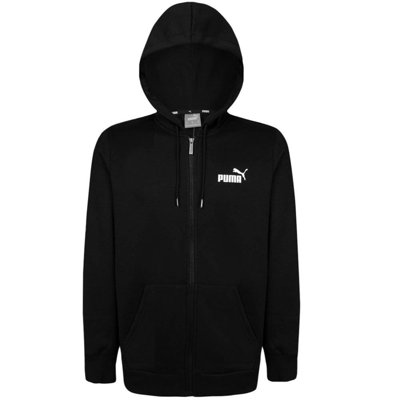 Jaqueta com Capuz Puma Ess Small Logo Fz - Masculina - Foto 1