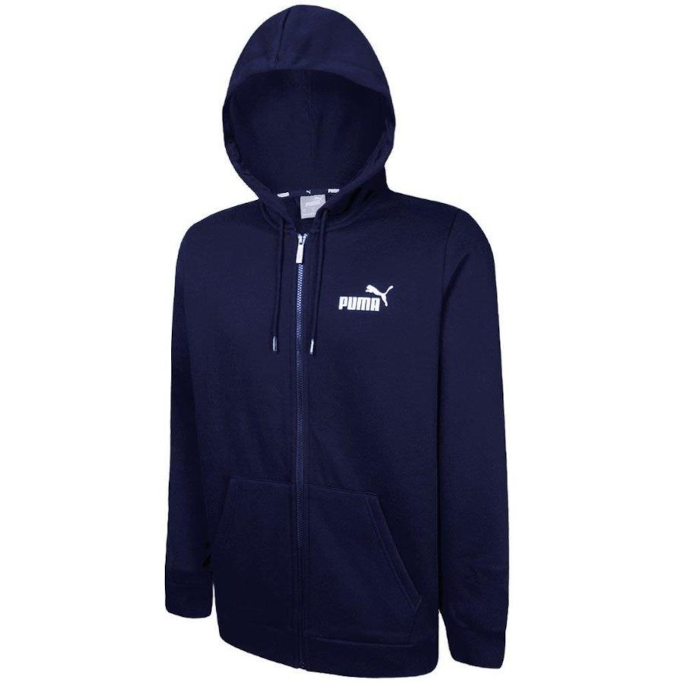 Jaqueta com Capuz Puma Ess Small Logo Fz - Masculina - Foto 3