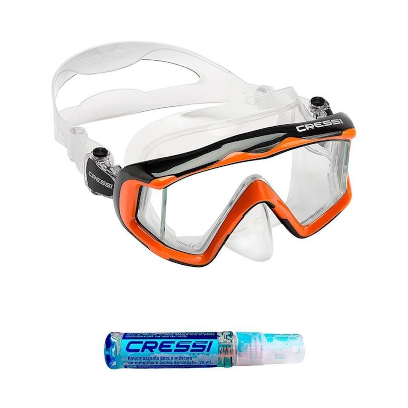Gel Antivaho Cressi - Para Máscaras De Buceo Y Natación (15ml, PH Neutro)