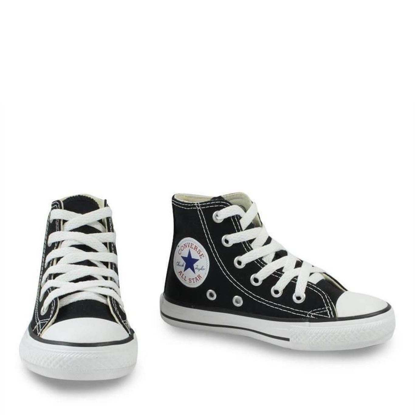 Tênis Converse All Star Chuck Taylor Cano Alto Infantil Unissex CK09330001  - Tênis Converse All Star Chuck Taylor Cano Alto Infantil Unissex  CK09330001 - Bege claro/Colorido - Converse All Star