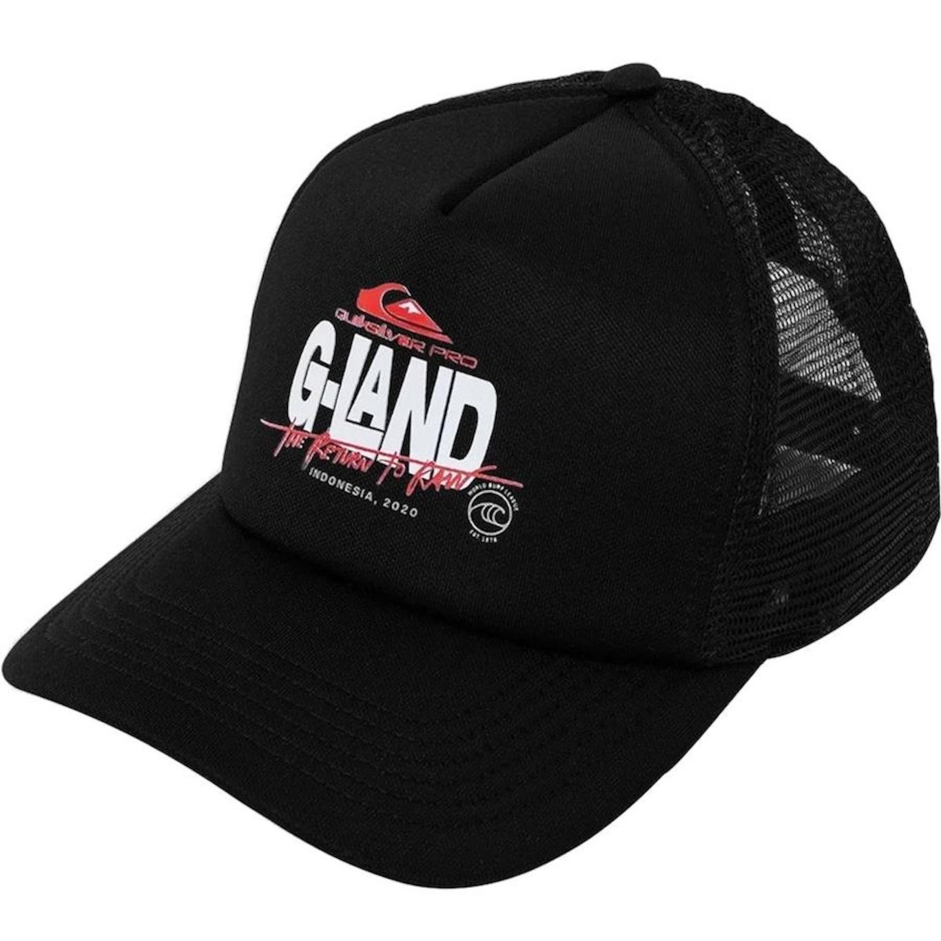 Boné Aba Curva Quiksilver G Land Pro Trucker  - Snapback - Adulto - Foto 1