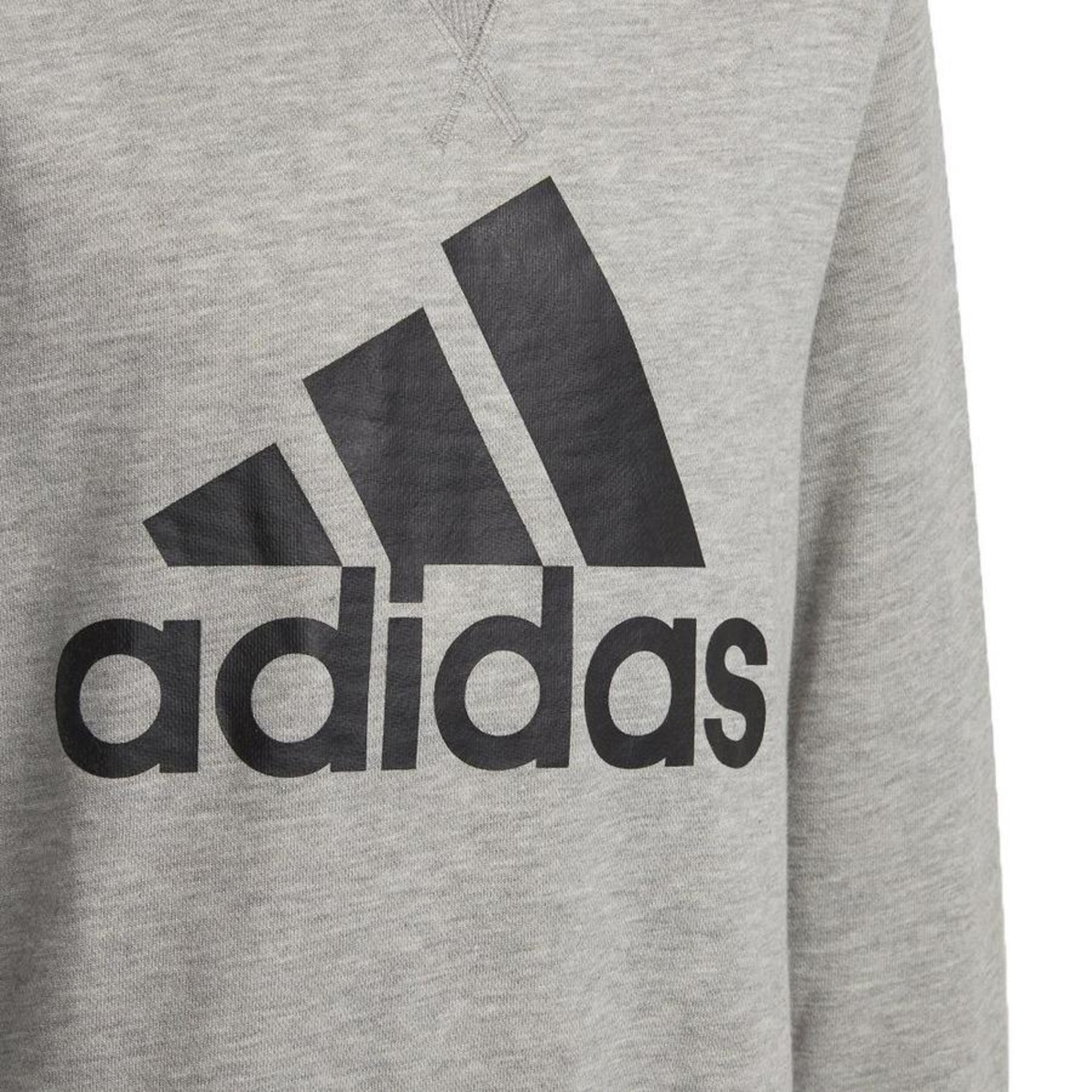 Blusão de Moletom Sem Capuz adidas - Infantil - Foto 4