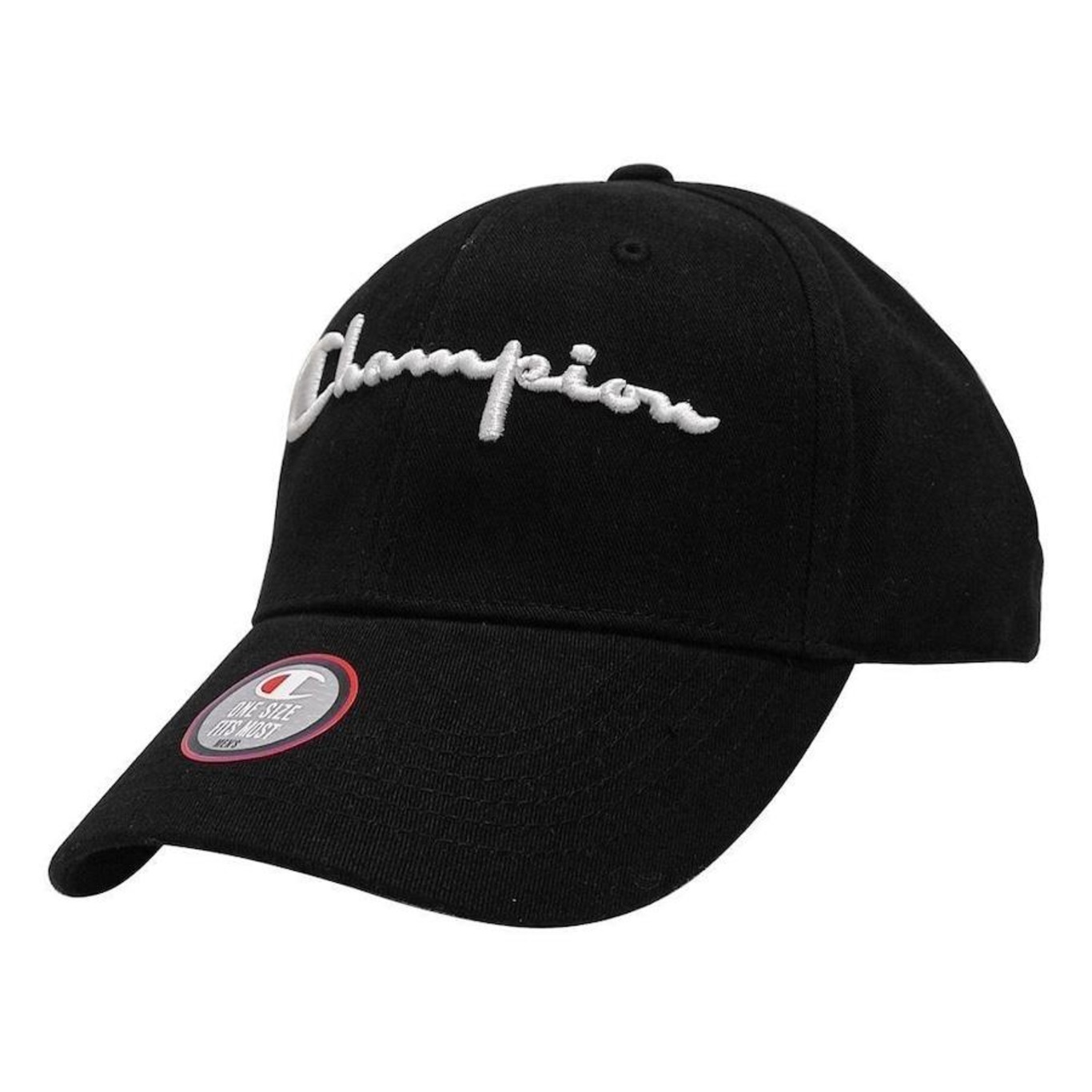 Boné Champion Classic Twill Script Heritage - Strapback - Adulto - Foto 1