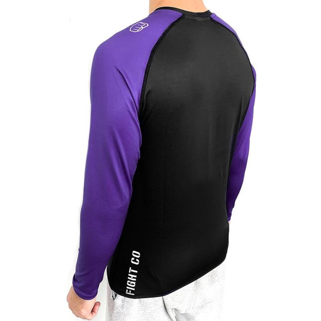 Rash Guard Manga Longa Koral Neo - Masculina - Foto 2