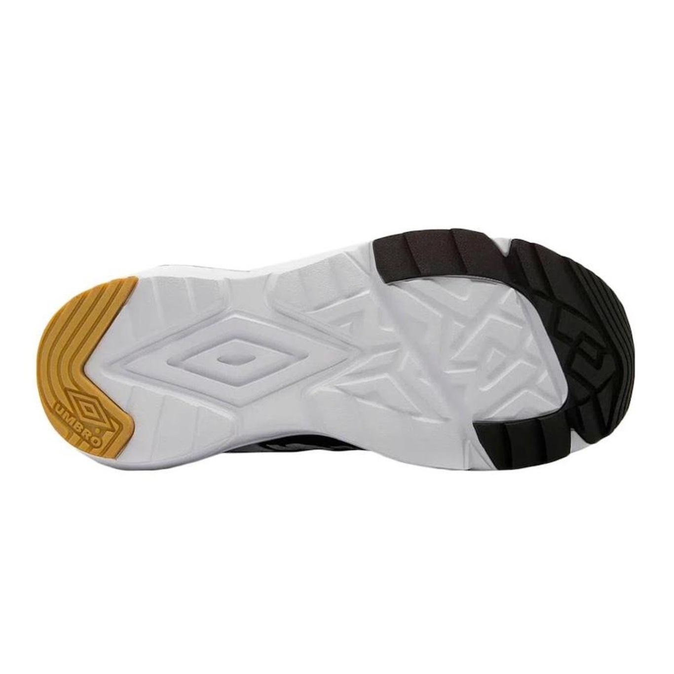 Umbro Men's Neptune Sneaker, Black/White/Ibiza Blue 6.5M